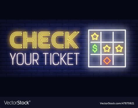 Check you ticket .
